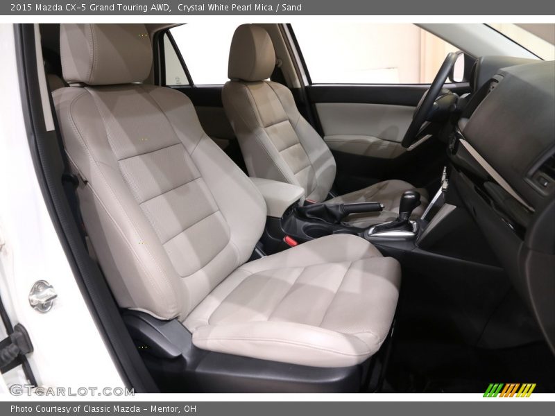 Front Seat of 2015 CX-5 Grand Touring AWD