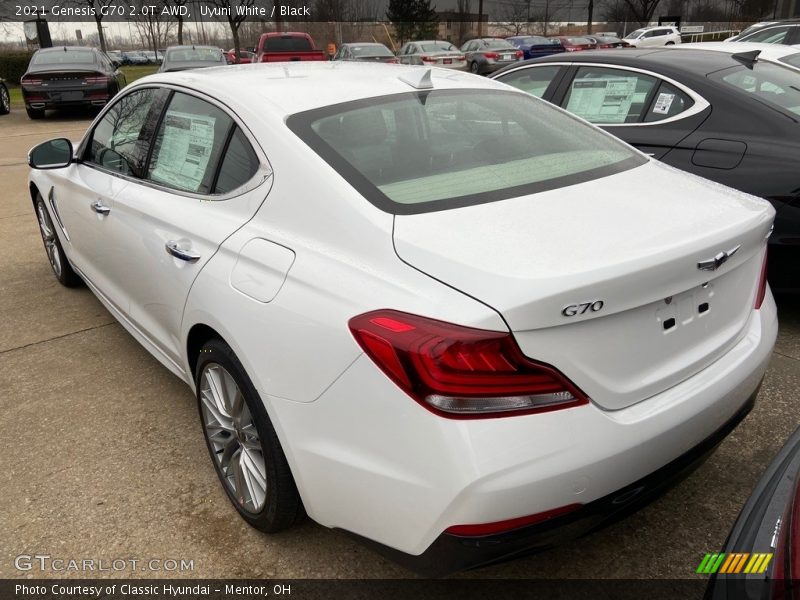  2021 G70 2.0T AWD Uyuni White