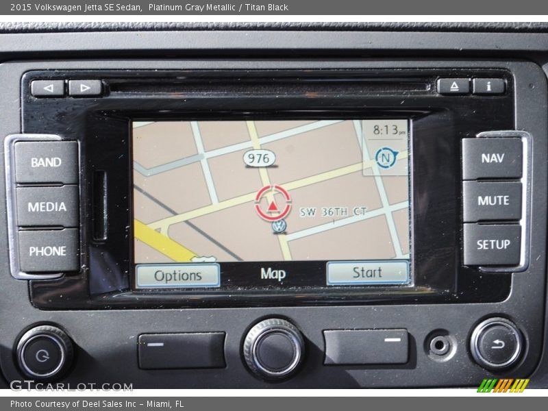 Navigation of 2015 Jetta SE Sedan