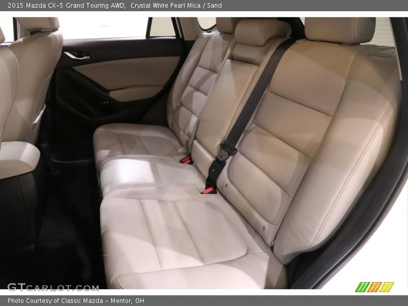 Rear Seat of 2015 CX-5 Grand Touring AWD