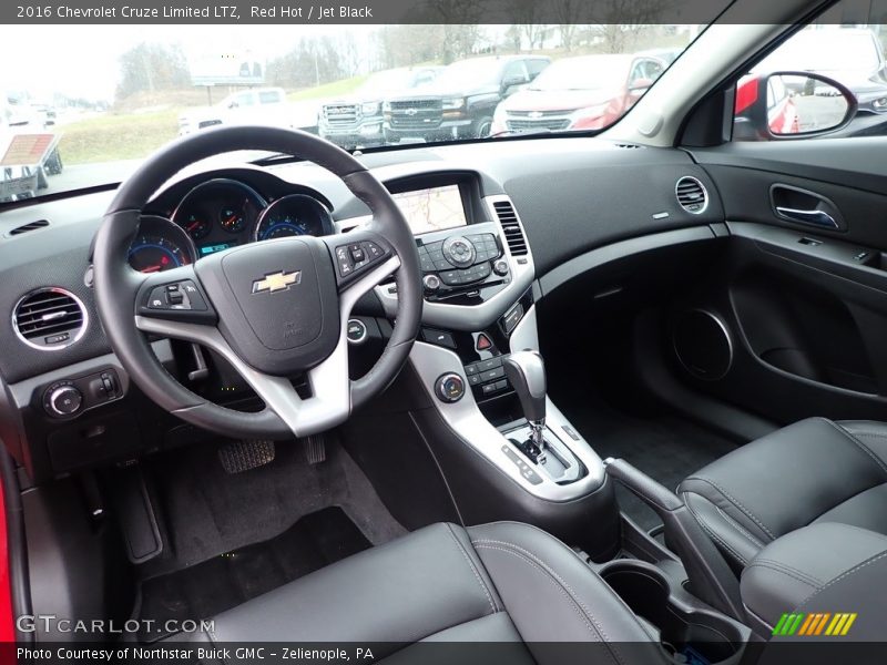 Red Hot / Jet Black 2016 Chevrolet Cruze Limited LTZ