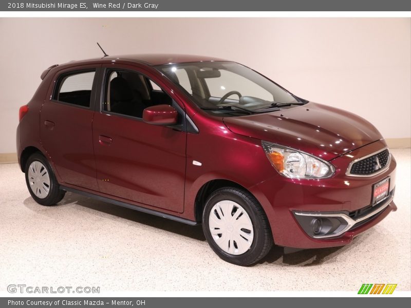 Front 3/4 View of 2018 Mirage ES