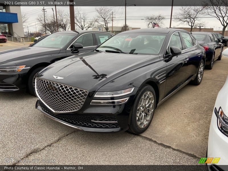 Front 3/4 View of 2021 G80 3.5T