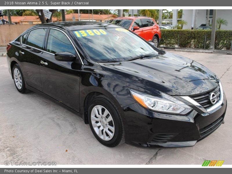 Super Black / Charcoal 2018 Nissan Altima 2.5 S