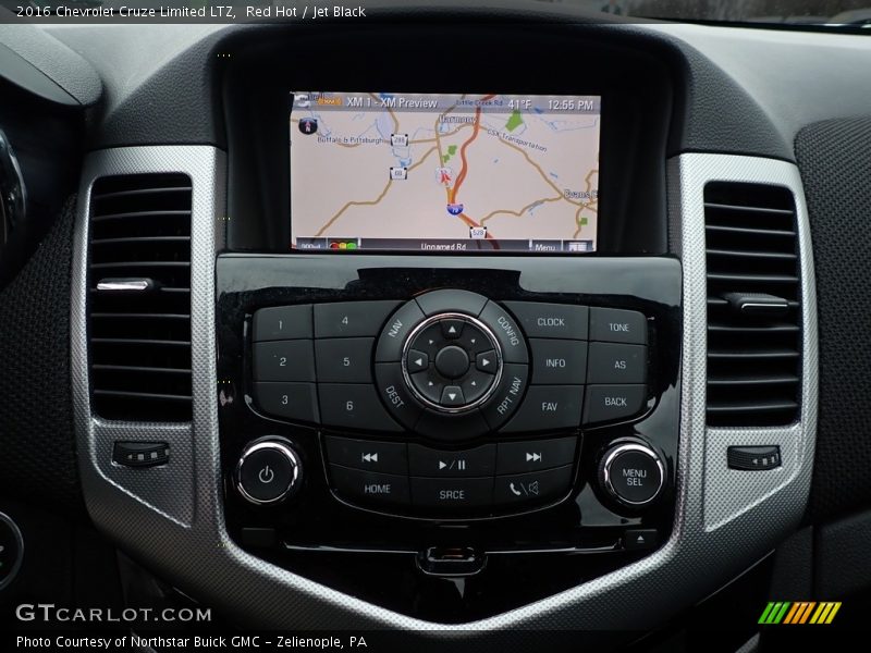Red Hot / Jet Black 2016 Chevrolet Cruze Limited LTZ
