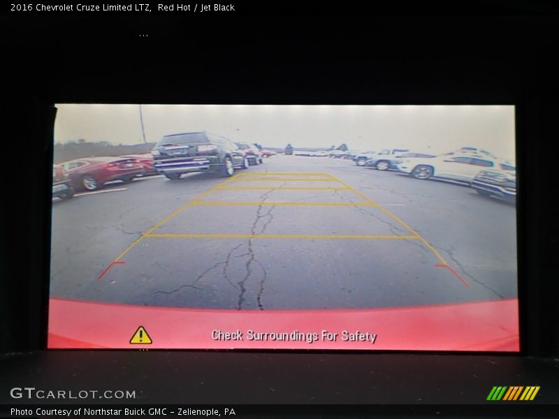 Red Hot / Jet Black 2016 Chevrolet Cruze Limited LTZ