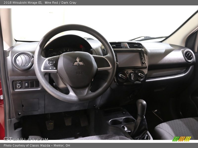 Dashboard of 2018 Mirage ES