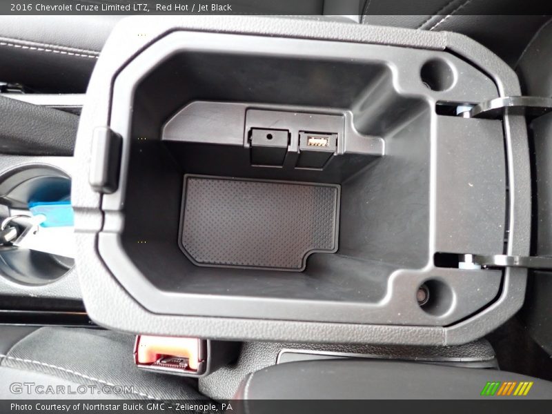 Red Hot / Jet Black 2016 Chevrolet Cruze Limited LTZ