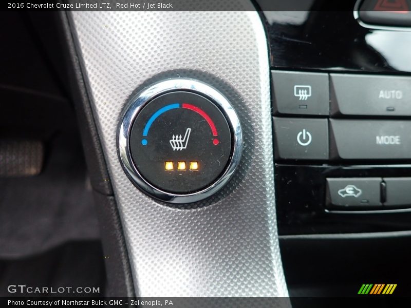 Red Hot / Jet Black 2016 Chevrolet Cruze Limited LTZ
