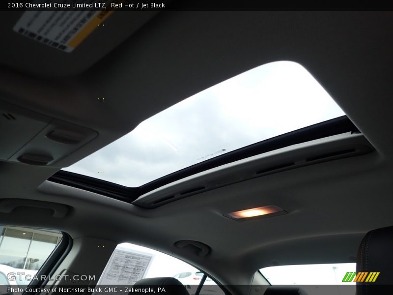 Red Hot / Jet Black 2016 Chevrolet Cruze Limited LTZ