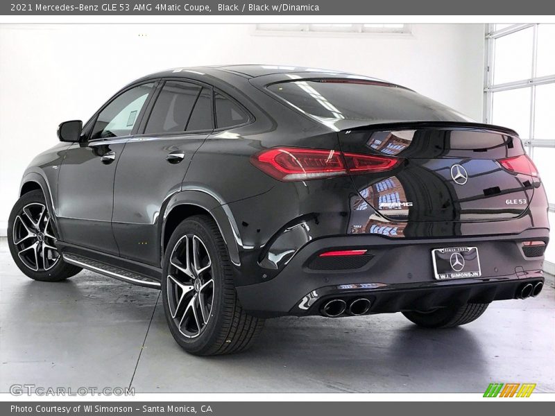 Black / Black w/Dinamica 2021 Mercedes-Benz GLE 53 AMG 4Matic Coupe
