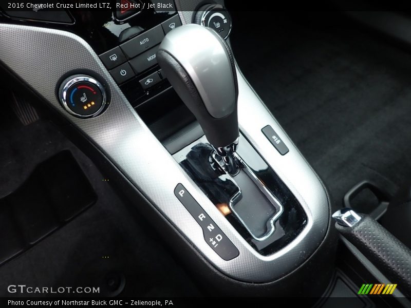 Red Hot / Jet Black 2016 Chevrolet Cruze Limited LTZ