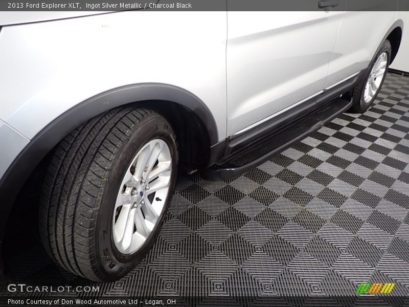 Ingot Silver Metallic / Charcoal Black 2013 Ford Explorer XLT
