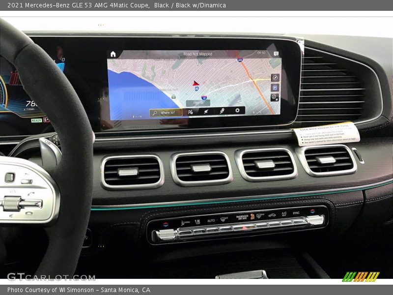 Black / Black w/Dinamica 2021 Mercedes-Benz GLE 53 AMG 4Matic Coupe