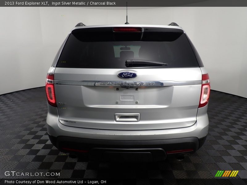 Ingot Silver Metallic / Charcoal Black 2013 Ford Explorer XLT