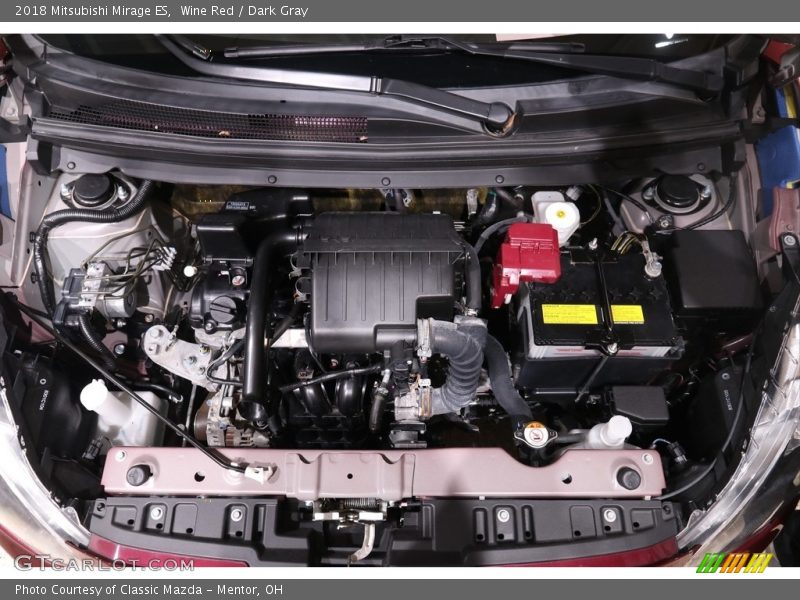  2018 Mirage ES Engine - 1.2 Liter DOHC 12-Valve MIVEC 3 Cylinder