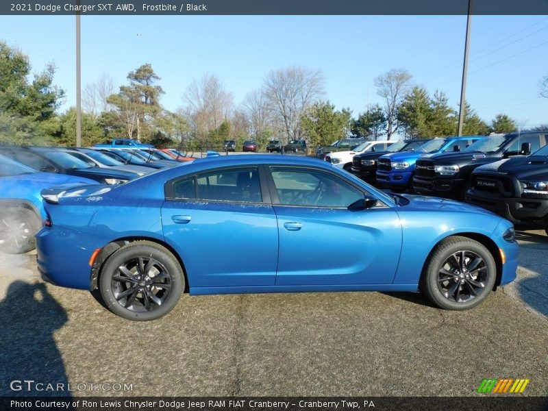 Frostbite / Black 2021 Dodge Charger SXT AWD
