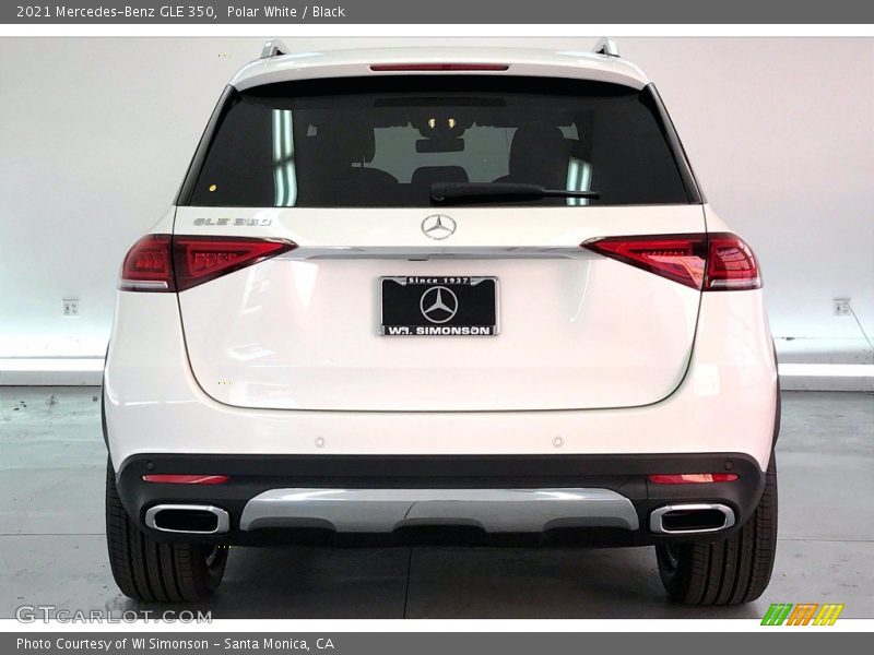 Polar White / Black 2021 Mercedes-Benz GLE 350