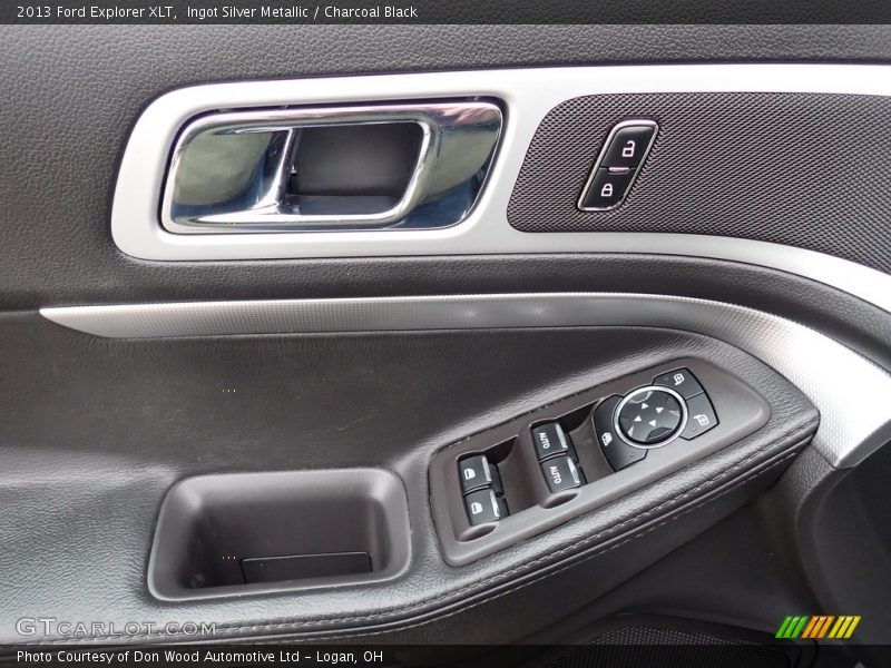 Ingot Silver Metallic / Charcoal Black 2013 Ford Explorer XLT