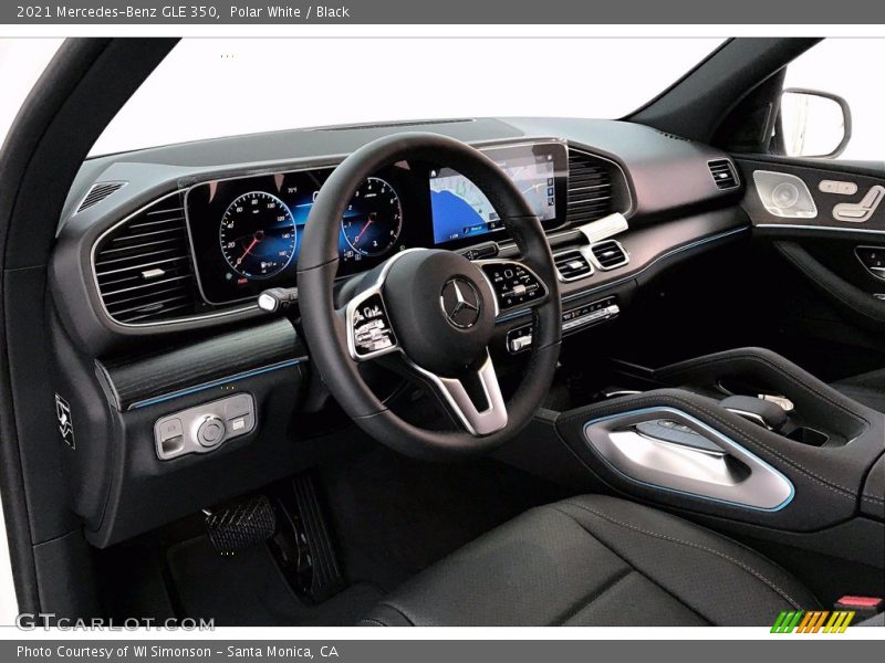 Polar White / Black 2021 Mercedes-Benz GLE 350