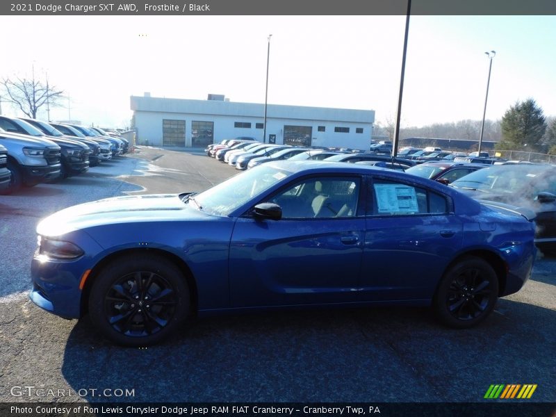 Frostbite / Black 2021 Dodge Charger SXT AWD