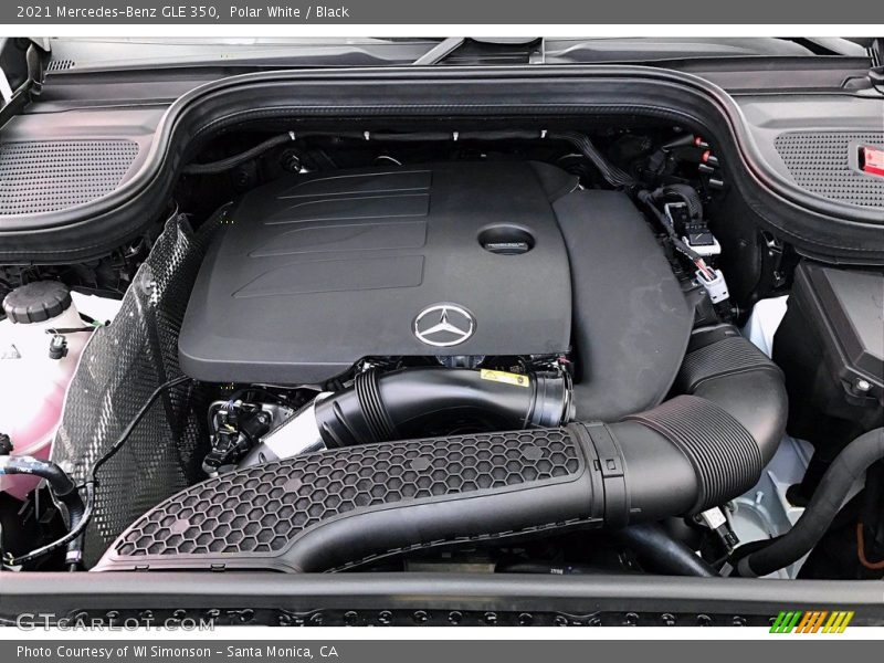 Polar White / Black 2021 Mercedes-Benz GLE 350