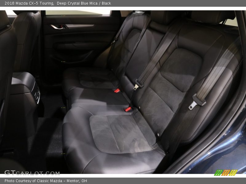 Deep Crystal Blue Mica / Black 2018 Mazda CX-5 Touring