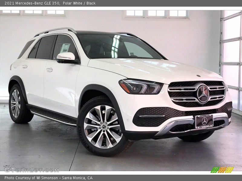 Front 3/4 View of 2021 GLE 350