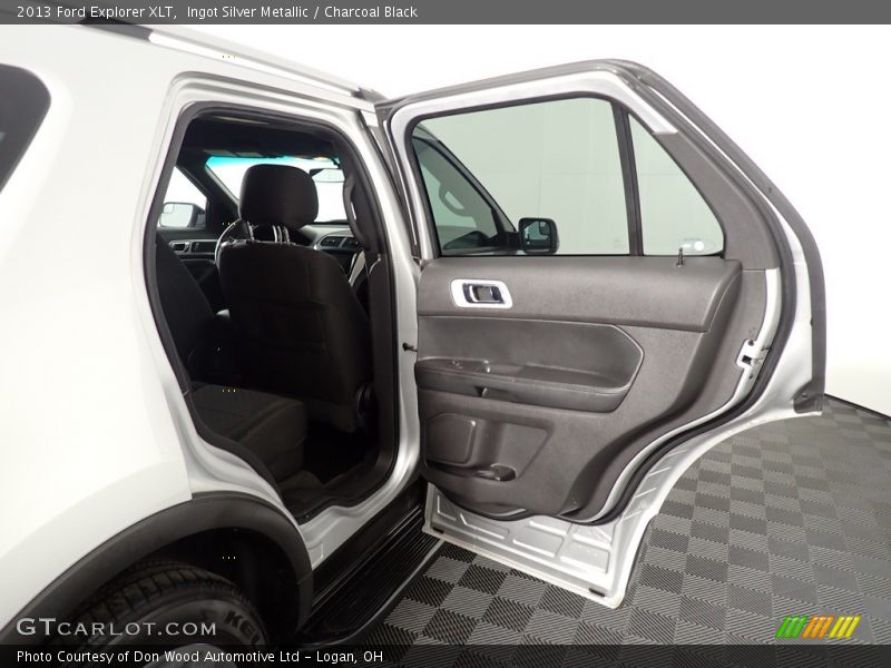 Ingot Silver Metallic / Charcoal Black 2013 Ford Explorer XLT