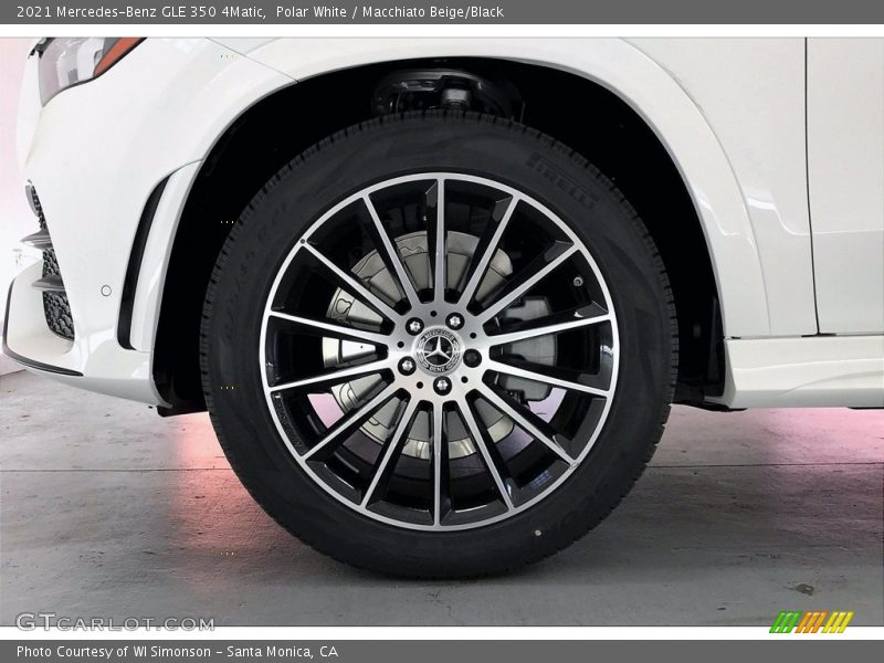 Polar White / Macchiato Beige/Black 2021 Mercedes-Benz GLE 350 4Matic