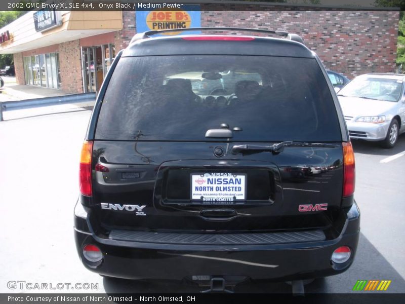 Onyx Black / Medium Pewter 2002 GMC Envoy XL SLE 4x4