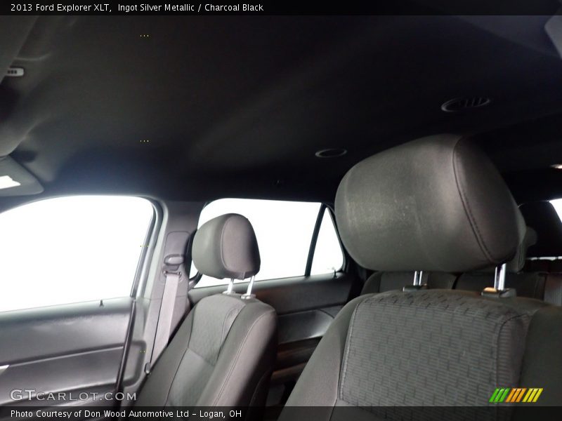 Ingot Silver Metallic / Charcoal Black 2013 Ford Explorer XLT