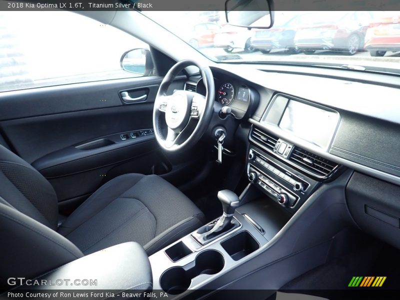 Titanium Silver / Black 2018 Kia Optima LX 1.6T