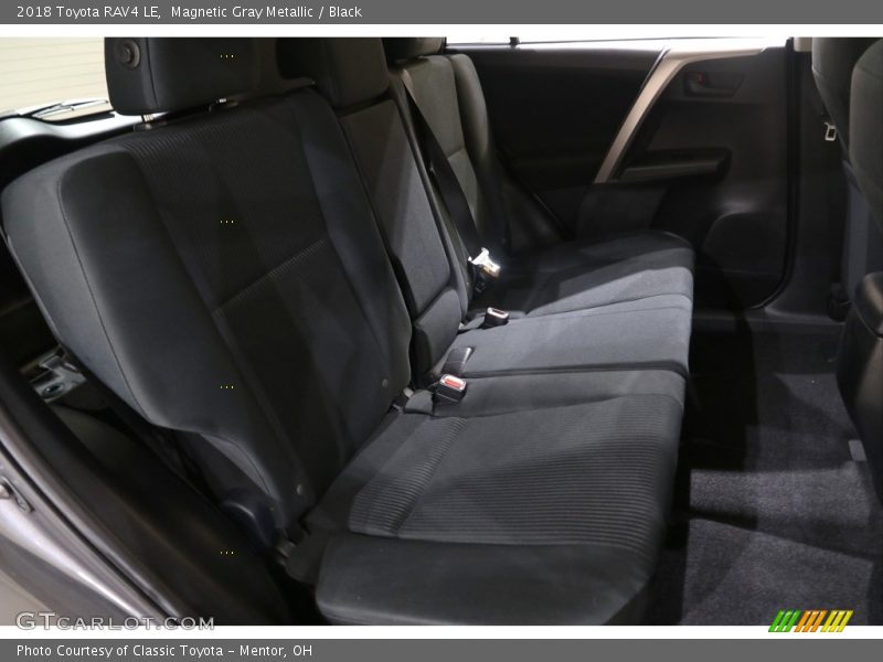 Magnetic Gray Metallic / Black 2018 Toyota RAV4 LE