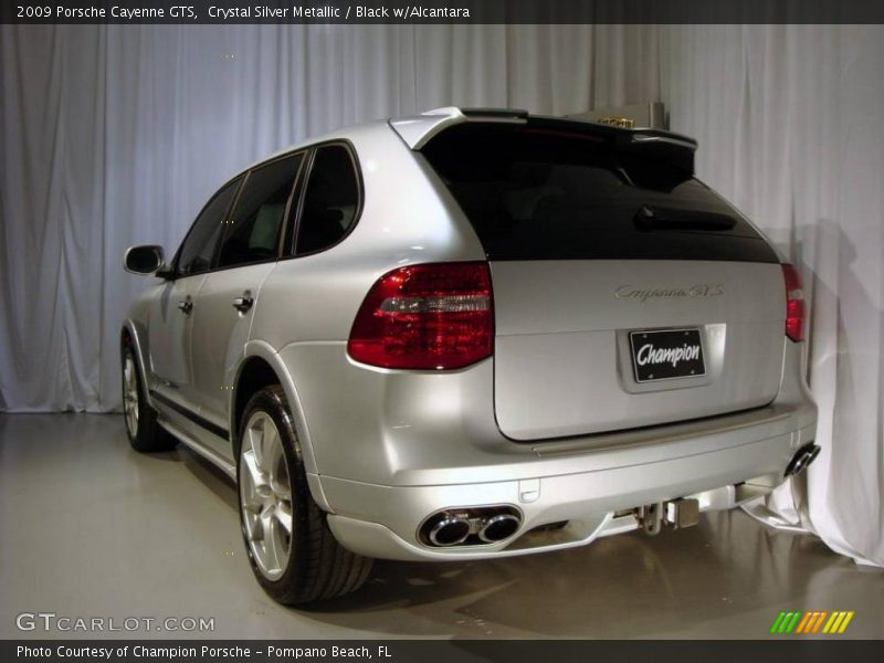 Crystal Silver Metallic / Black w/Alcantara 2009 Porsche Cayenne GTS