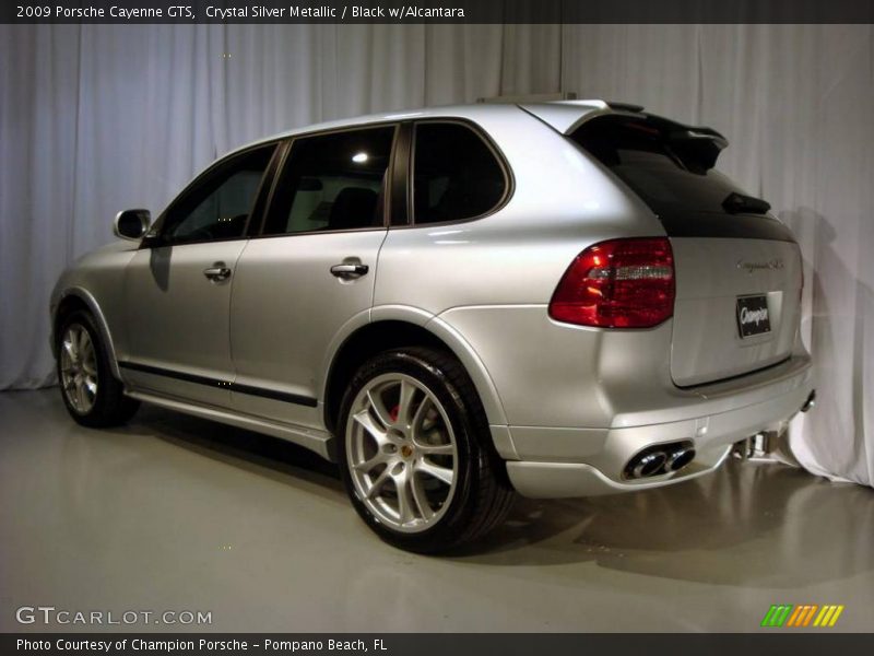 Crystal Silver Metallic / Black w/Alcantara 2009 Porsche Cayenne GTS