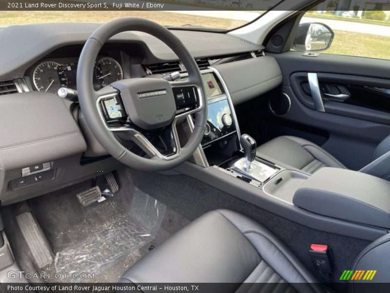 Front Seat of 2021 Discovery Sport S