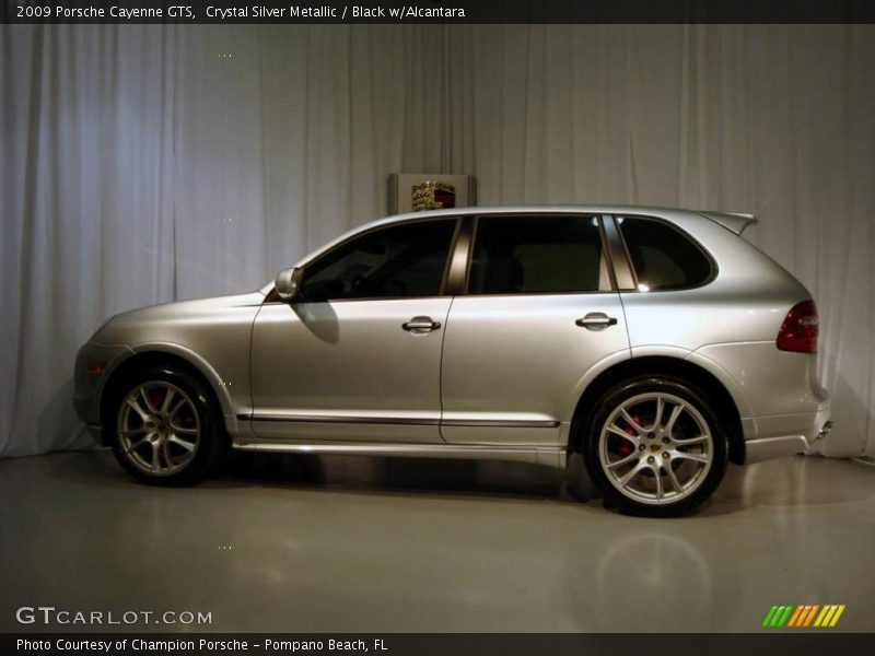 Crystal Silver Metallic / Black w/Alcantara 2009 Porsche Cayenne GTS