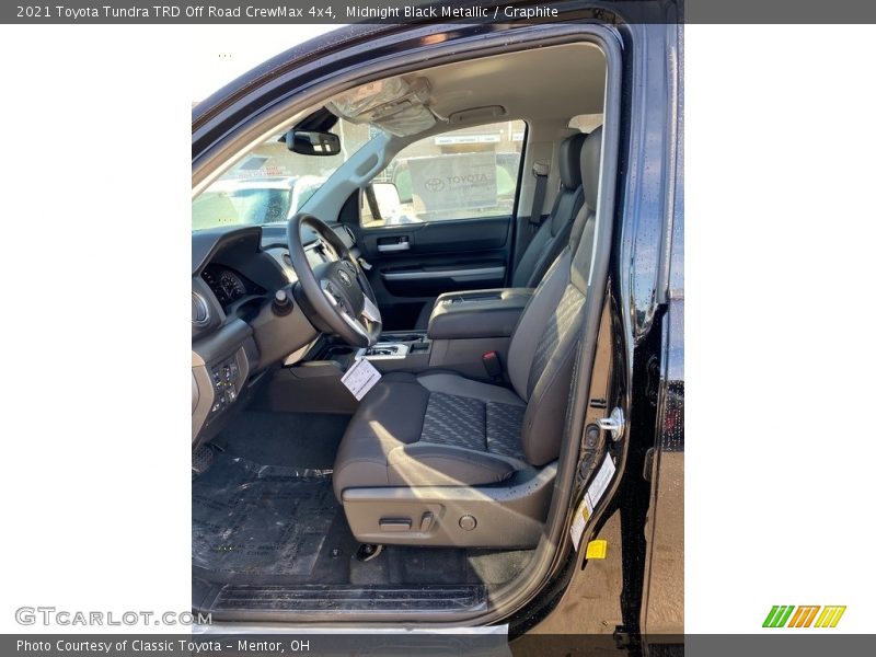 Midnight Black Metallic / Graphite 2021 Toyota Tundra TRD Off Road CrewMax 4x4