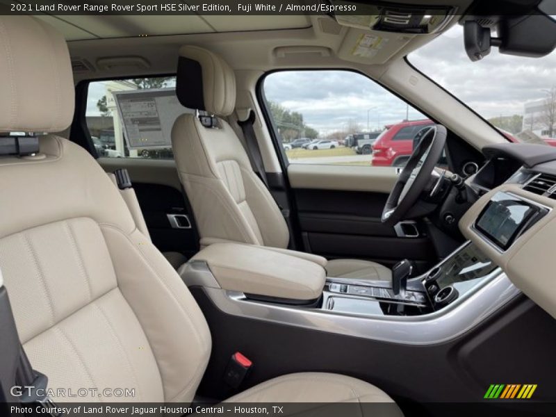 Front Seat of 2021 Range Rover Sport HSE Silver Edition