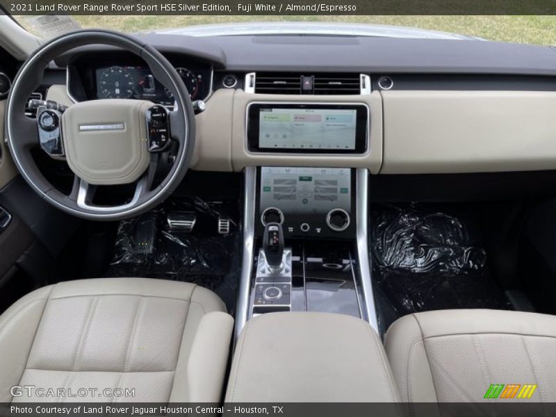 Dashboard of 2021 Range Rover Sport HSE Silver Edition