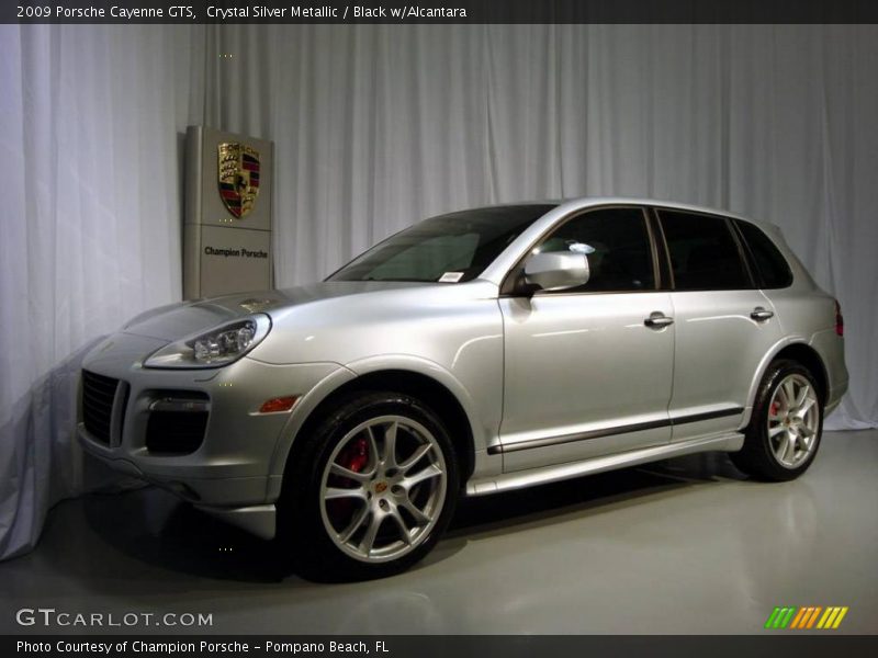 Crystal Silver Metallic / Black w/Alcantara 2009 Porsche Cayenne GTS