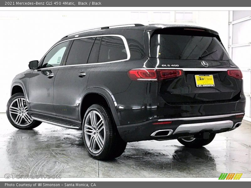Black / Black 2021 Mercedes-Benz GLS 450 4Matic