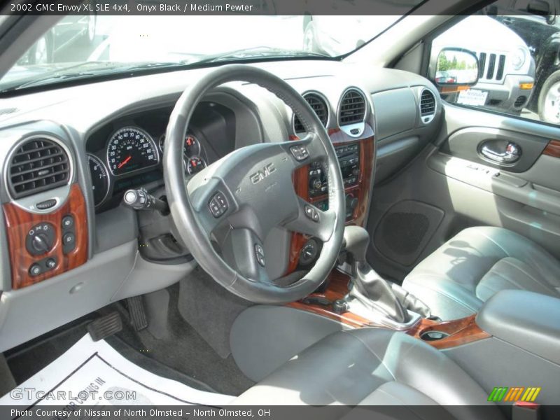 Onyx Black / Medium Pewter 2002 GMC Envoy XL SLE 4x4