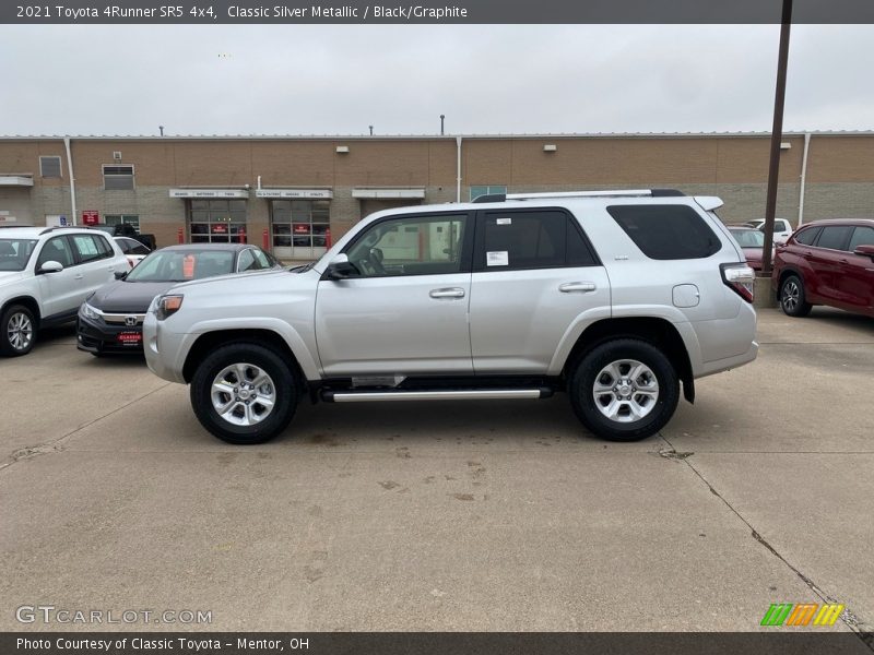 Classic Silver Metallic / Black/Graphite 2021 Toyota 4Runner SR5 4x4