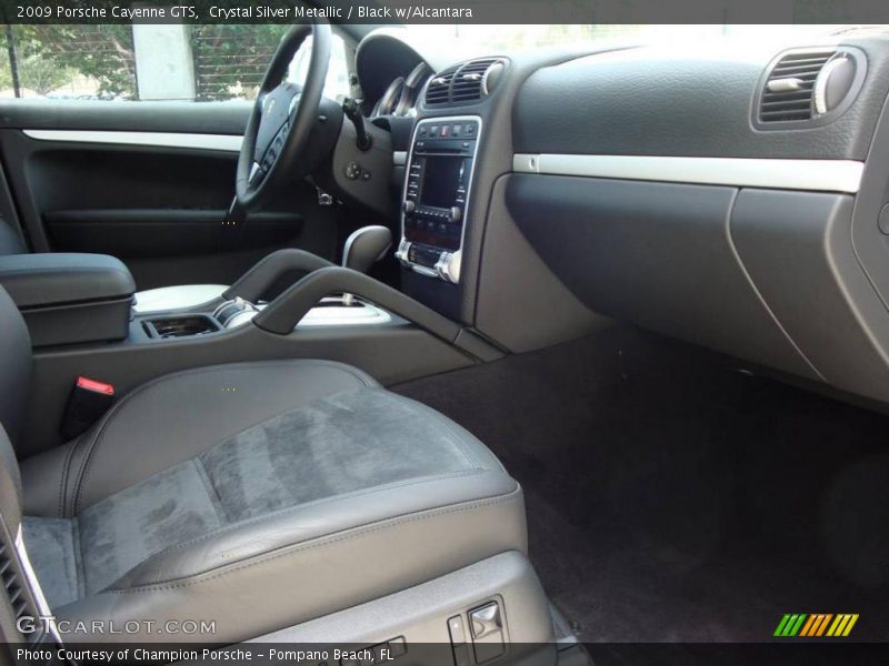Crystal Silver Metallic / Black w/Alcantara 2009 Porsche Cayenne GTS