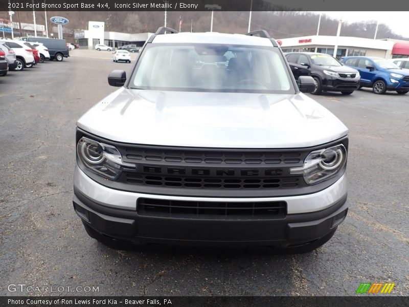 Iconic Silver Metallic / Ebony 2021 Ford Bronco Sport Base 4x4