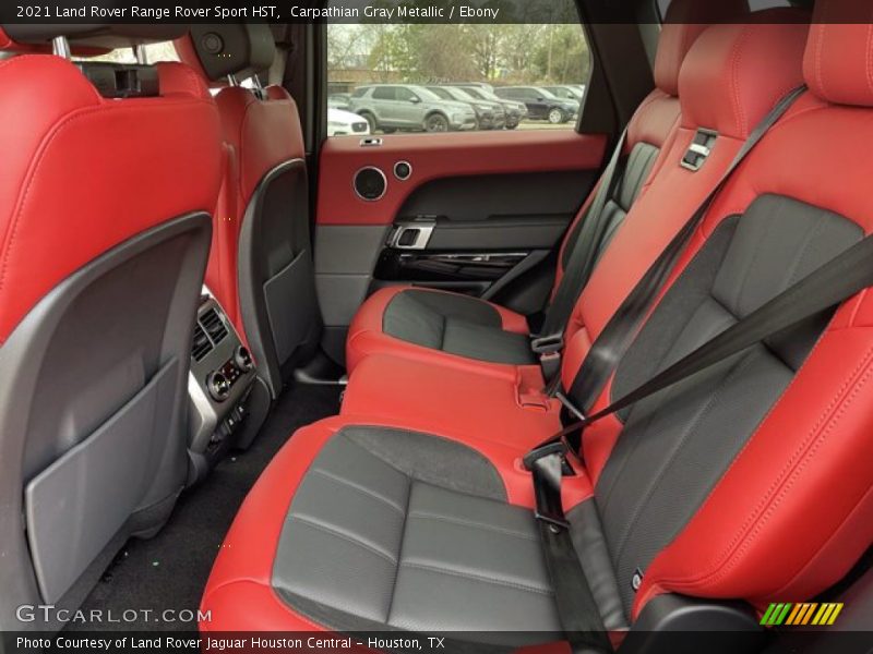 Rear Seat of 2021 Range Rover Sport HST