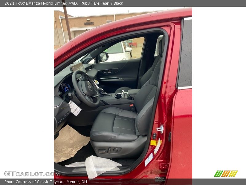 Front Seat of 2021 Venza Hybrid Limited AWD