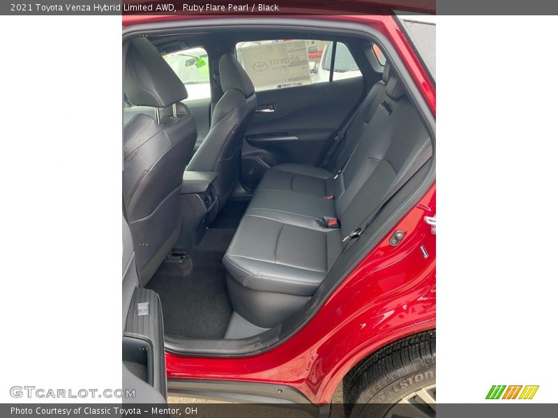 Rear Seat of 2021 Venza Hybrid Limited AWD